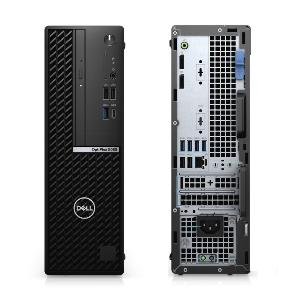 PC FISSO RICONDIZIONATO DELL 5080, INTEL I7-10700, 16GB DI RAM DDR4, SSD 512GB, USB 3.2, GIGABIT, DISPLAY PORT, WIN11